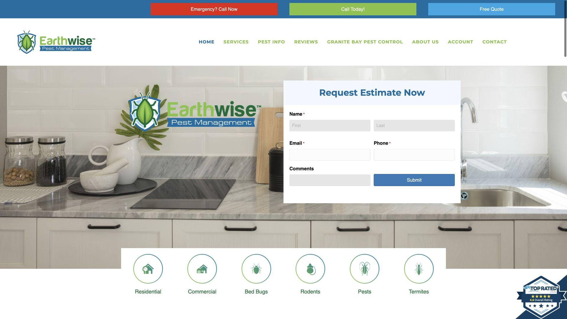 Pest Control Company Earthwise Pest Management