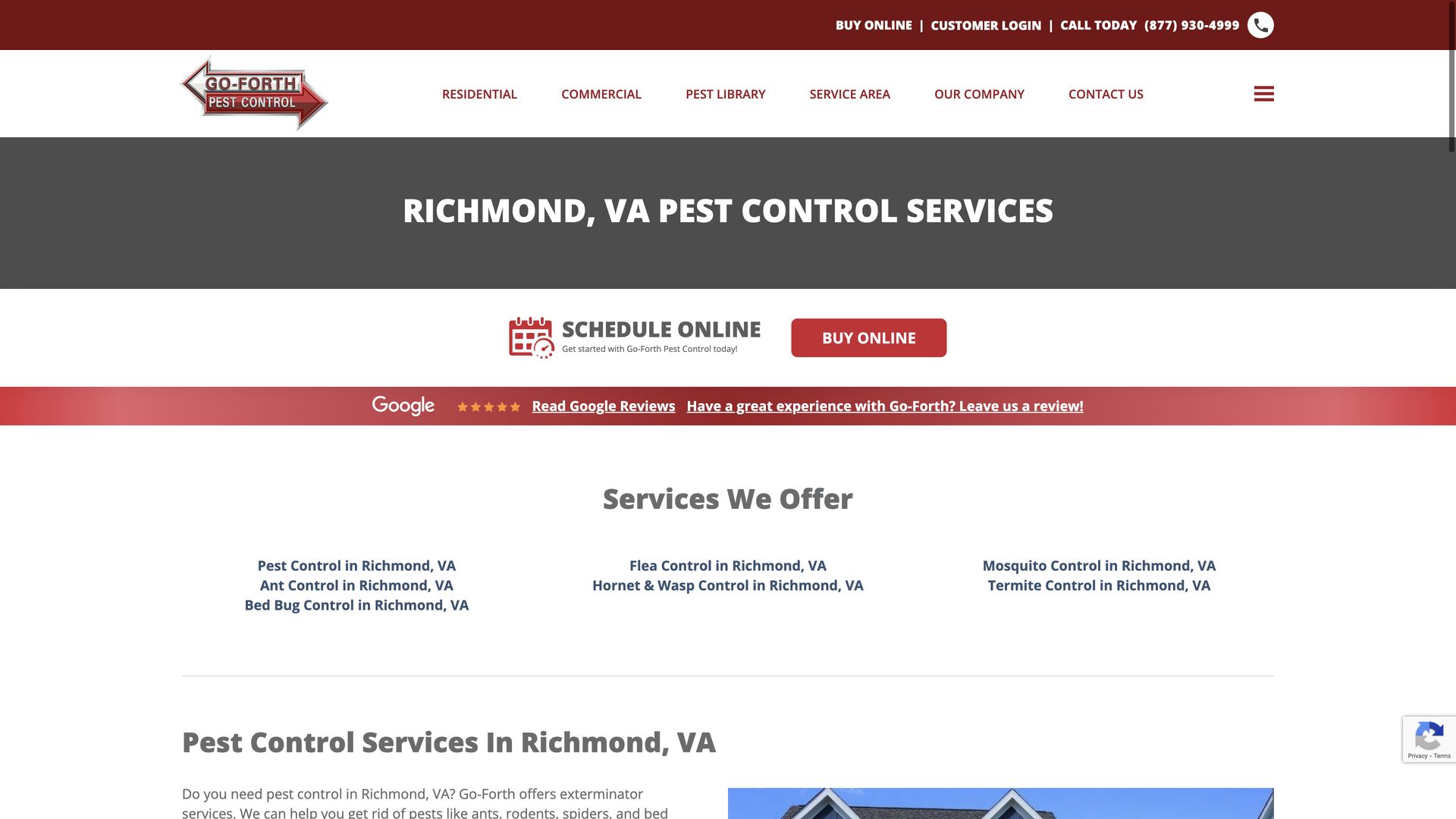 Pest Control Company Go-Forth Pest Control