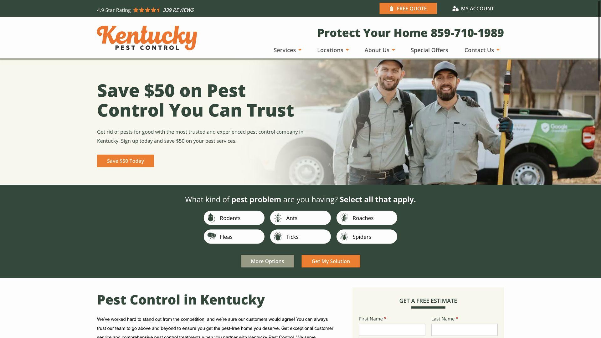 Pest Control Company Kentucky Pest Control