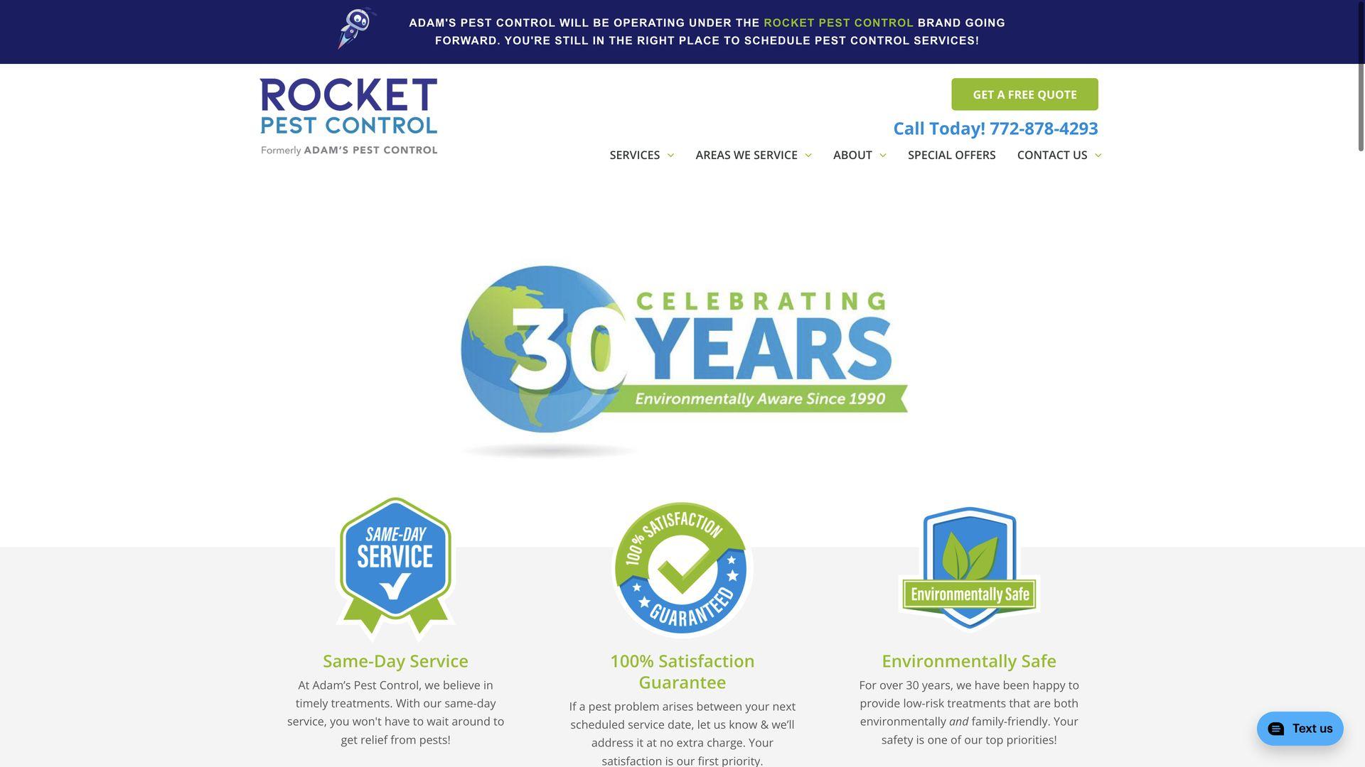 Pest Control Company Rocket Pest Control