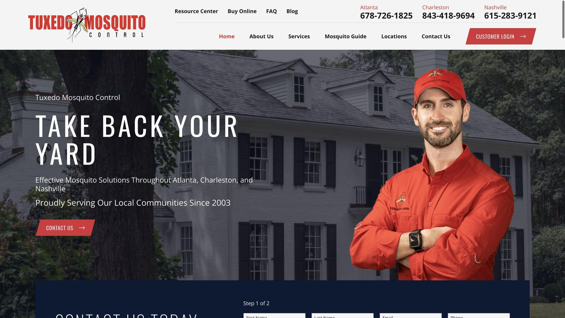 Pest Control Company Tuxedo Mosquito Control