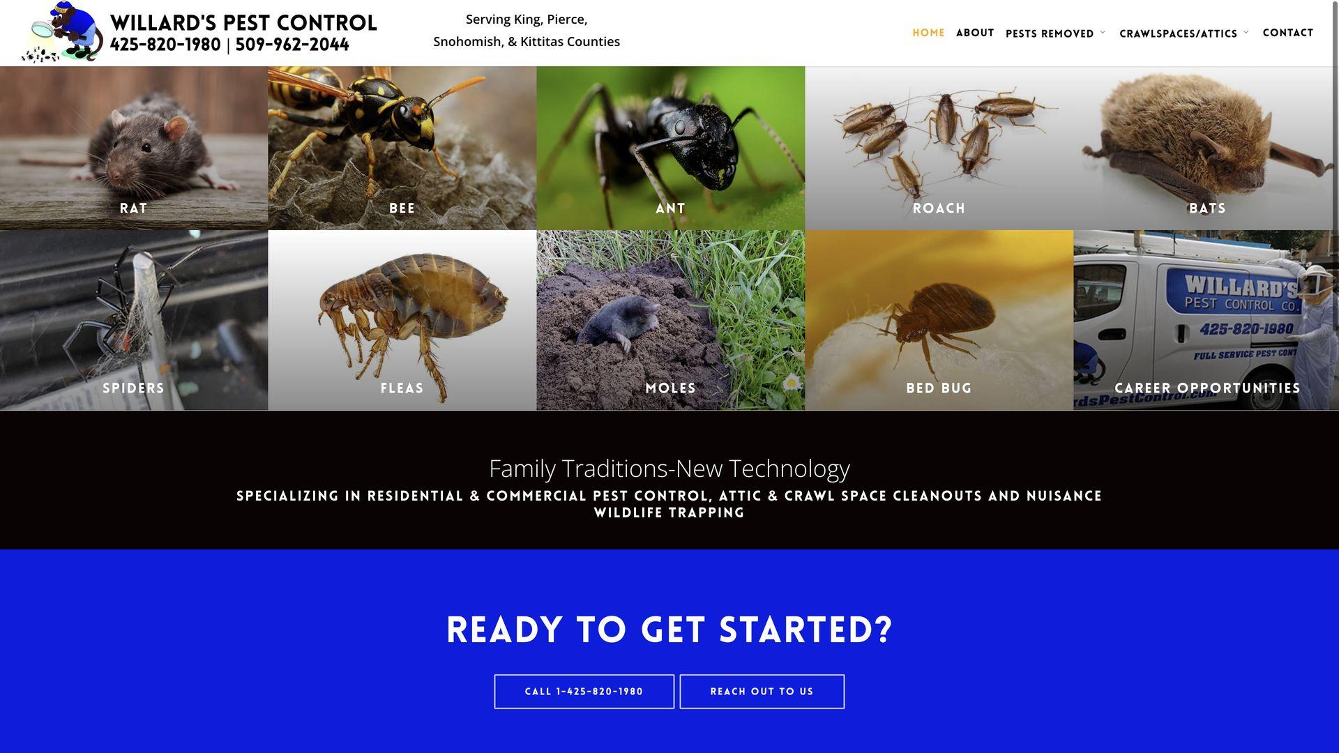 Pest Control Company Willard's Pest Control
